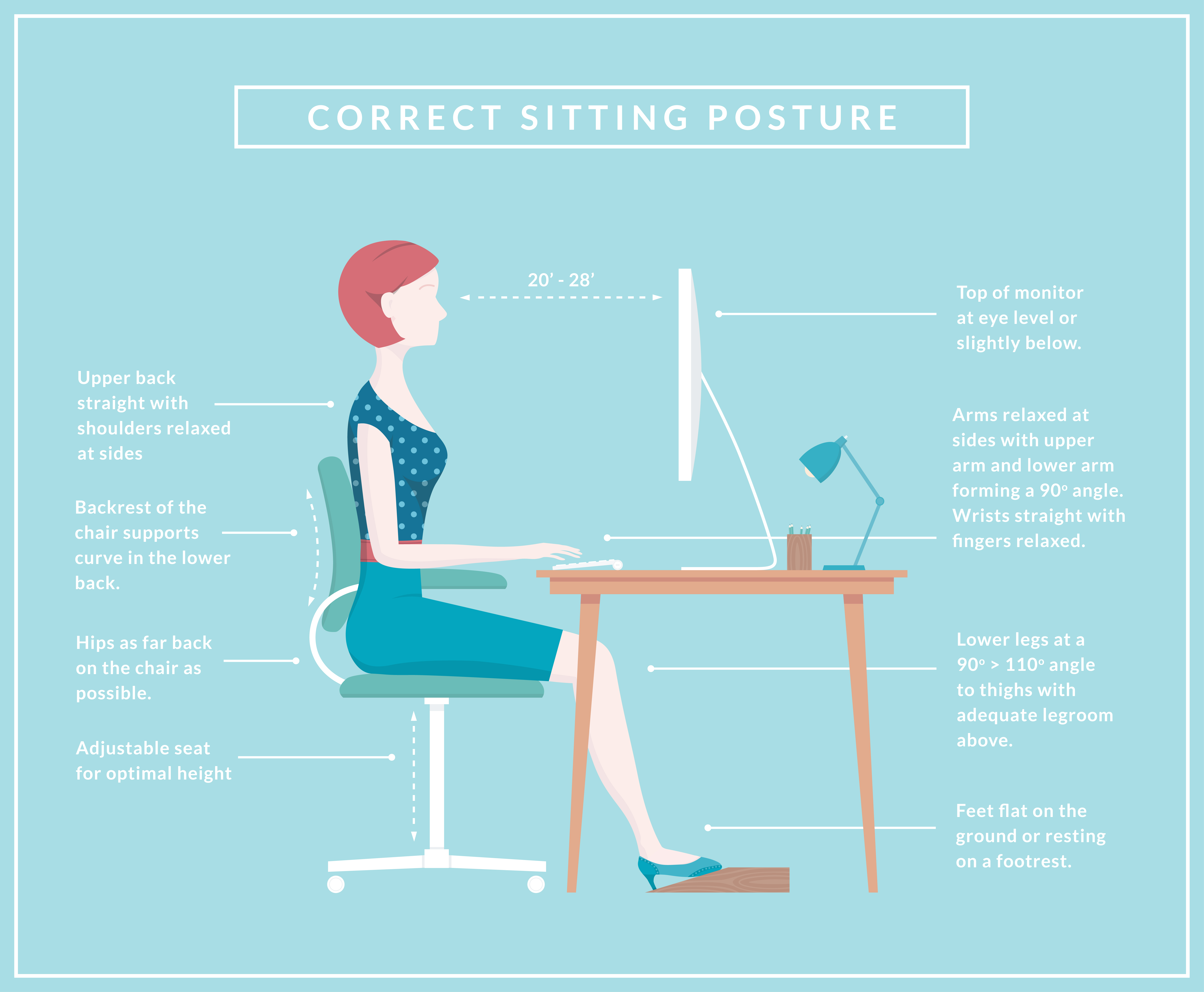 how to help lower back pain while sitting